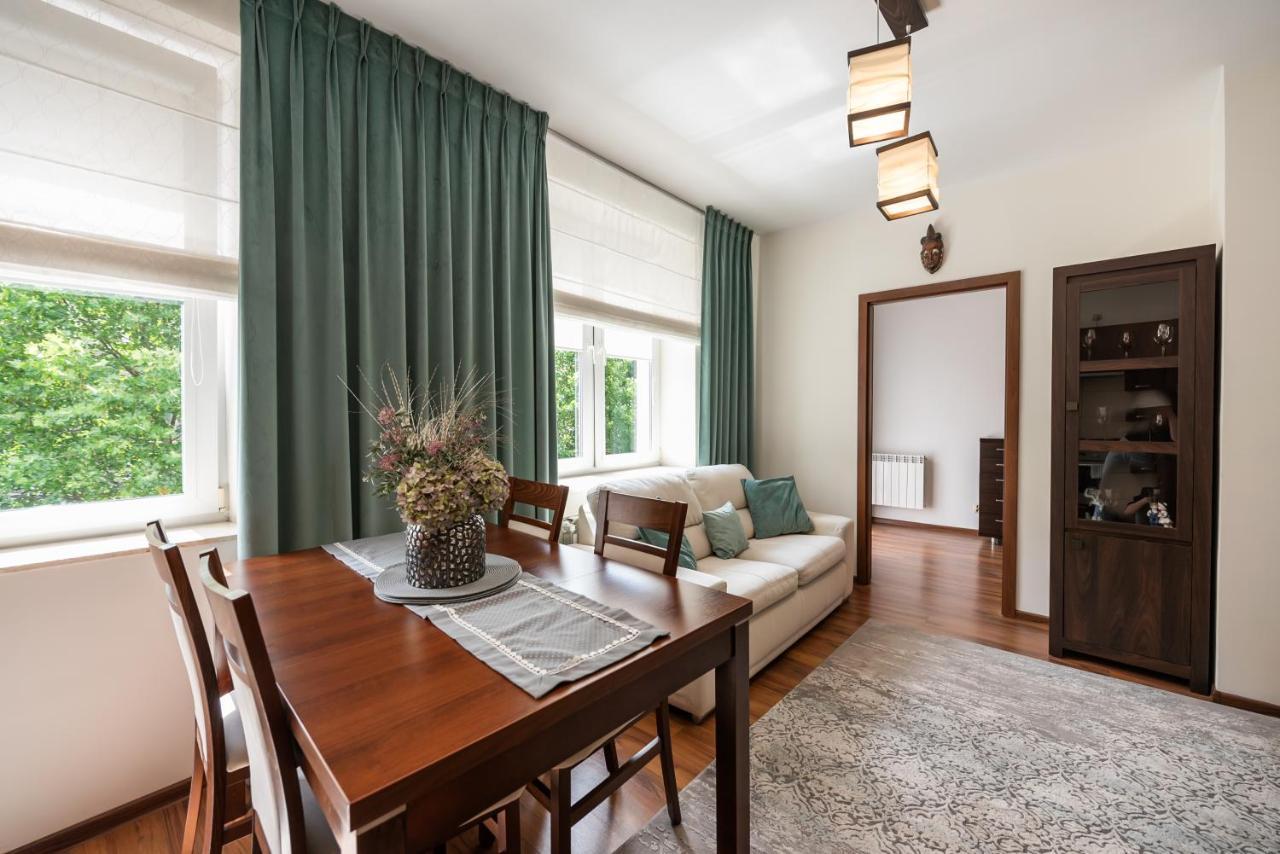 Ogrodowa Warm Wood Apartment Varsovia Exterior foto